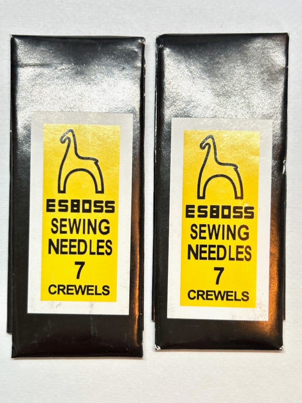 As Low As $2 Two Packs Size 7 Sewing Needles Crewels (2 x 25)